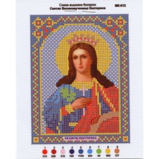 Набор для вышивания бисером "Св. Екатерина"